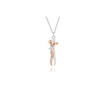 Love Hug Necklace Unisex Men Women Couple Jewelry Simple Temperament Clavicle Chain Valentines Day Lover Gift